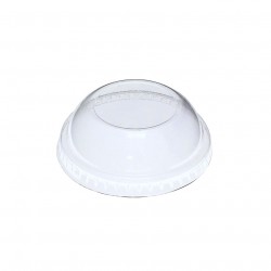 Tapa cúpula PET para tarrina helado (7,2Ø)
