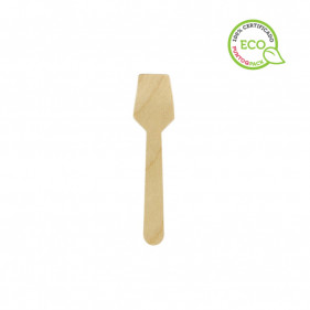 Cuillère à glace en bois (9,5 cm)