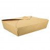 CAJA DE CARTON ECO KRAFT ESTANCA 1400CC