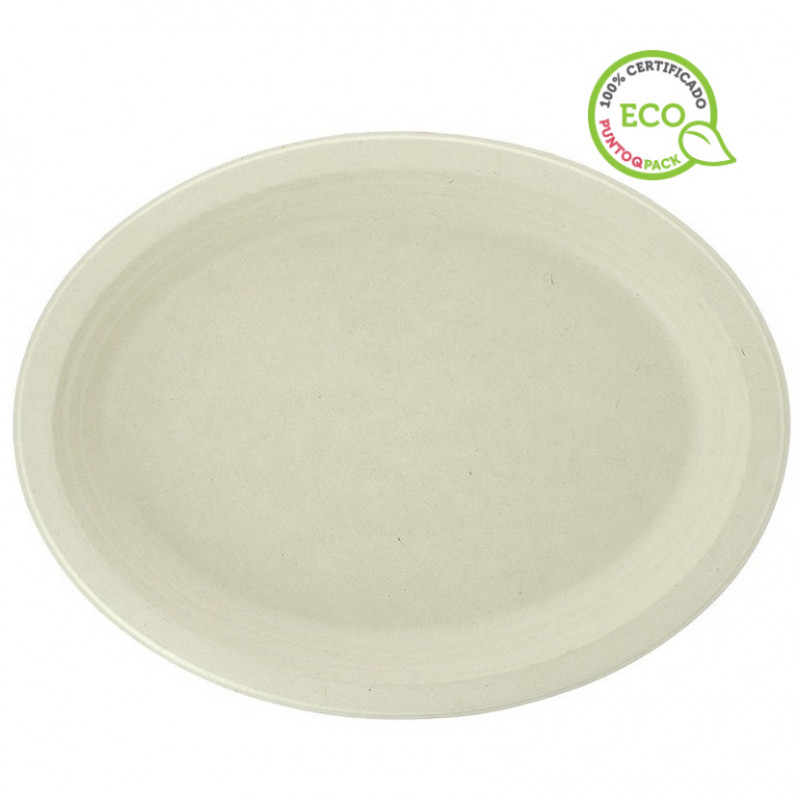 Piatti Ovali Grandi Canna Da Zucchero 31x24 Piatti Ovali Grandi Canna Da Zucchero 31x24
