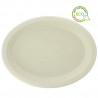 Platos de caña de azúcar Ovalado Grande 31x24. HASTA FIN DE STOCK