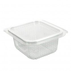 Envases PLA transparente con tapa 370cc. HASTA FIN DE STOCK