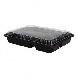 Cubo Cartón para Pollo y Ensalada 1600cc
