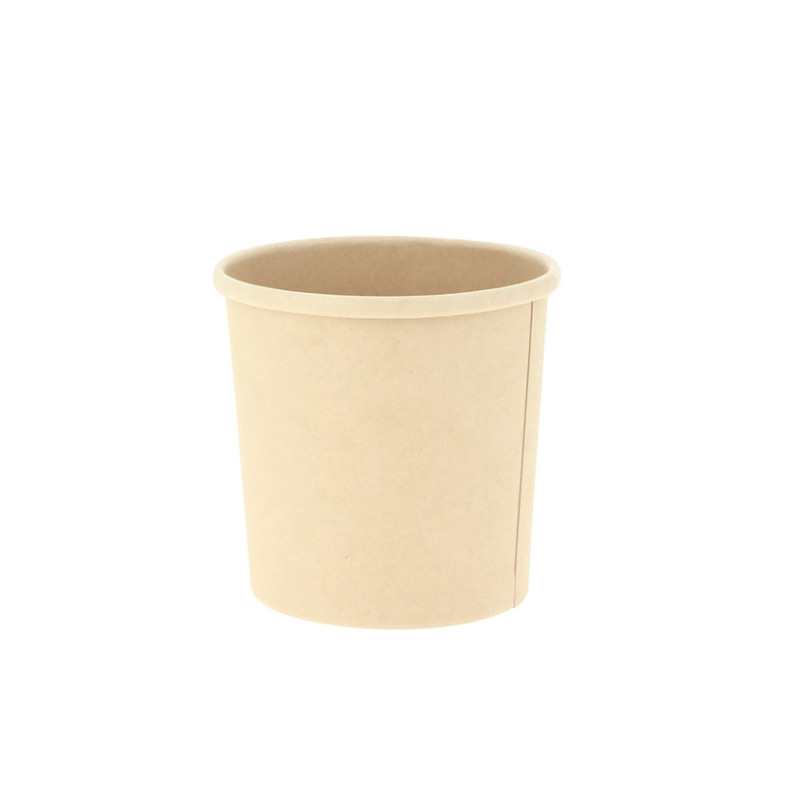 Embalagem de cartão ECO bambu para sopas e caldos (350ml). Até ao fim do stock.