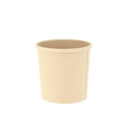 Embalagem de cartão ECO bambu para sopas e caldos (350ml). Até ao fim do stock.
