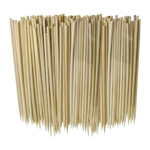Brocheta Bambú Recta 30cm 1000uds