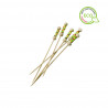  Palillos para brochetas ECO perlas amarillas 11 cm