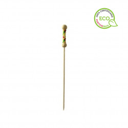 Toothpicks for skewers ECO yellow pearls 11 cm