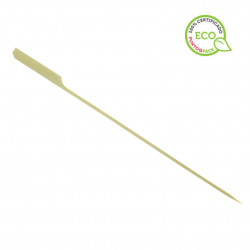 Palillos para brochetas estilo bastón 25cm