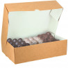 Caja kraft para galletas y pastas (27 x 17 x 7cm)
