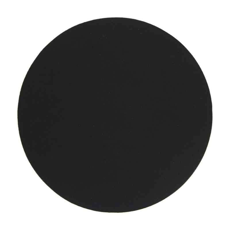 Matte black cardboard disc for pastry (28Ø)