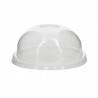 PET dome lid with ice cream tub hole (9.4Ø). UNTIL END OF STOCK