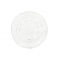 PET closed lid for tub (7.7Ø)