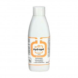 Frasco de gel hidroalcoólico para as mãos 250 ml