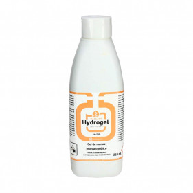Hydroalcoholic hand gel bottle 250 ml