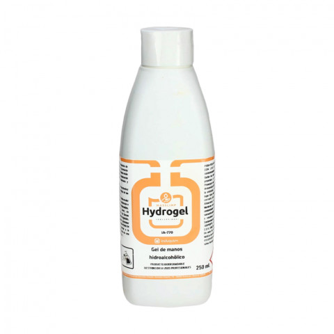 Gel hidroalcoólico para mãos garrafa 250 ml
