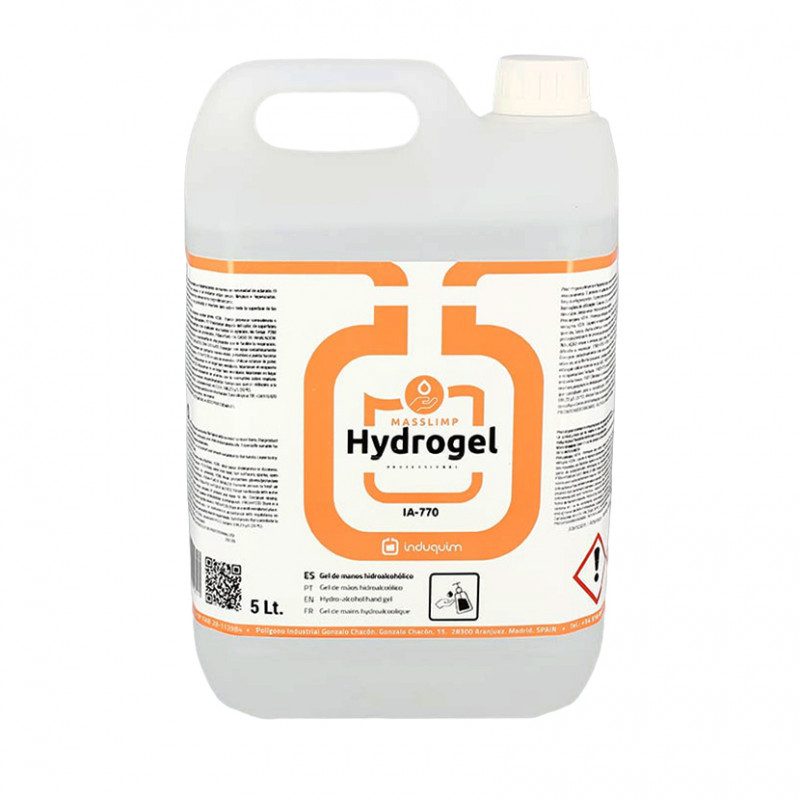 Gel hydroalcoolique pour les mains 5 L. Gel hydroalcoolique pour les mains 5 L.