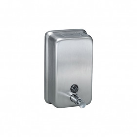 Porte-savon inox 1 litre vertical