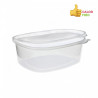 Reusable PP containers with safety lid (750cc)