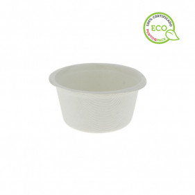 White fiber sauce tub (60ml)