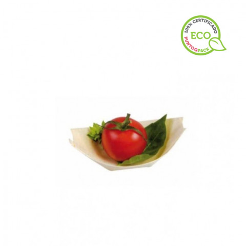 Mini Barquetas de madeira de pinho 29cc