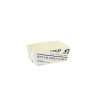 Barquettes en carton blanc pour petites fritures