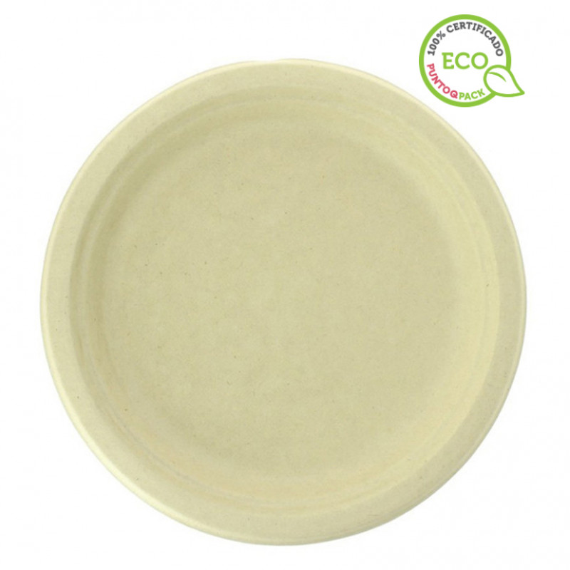 Kraft Fiber disposable plate (26Ø) Kraft Fiber disposable plate (26Ø)