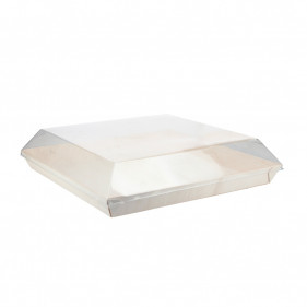 Coperchio per vassoi quadrati in legno (23x23cm)