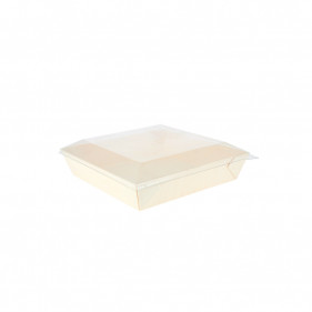 Tapa transparente para bandeja de madera samurai (17x17cm)