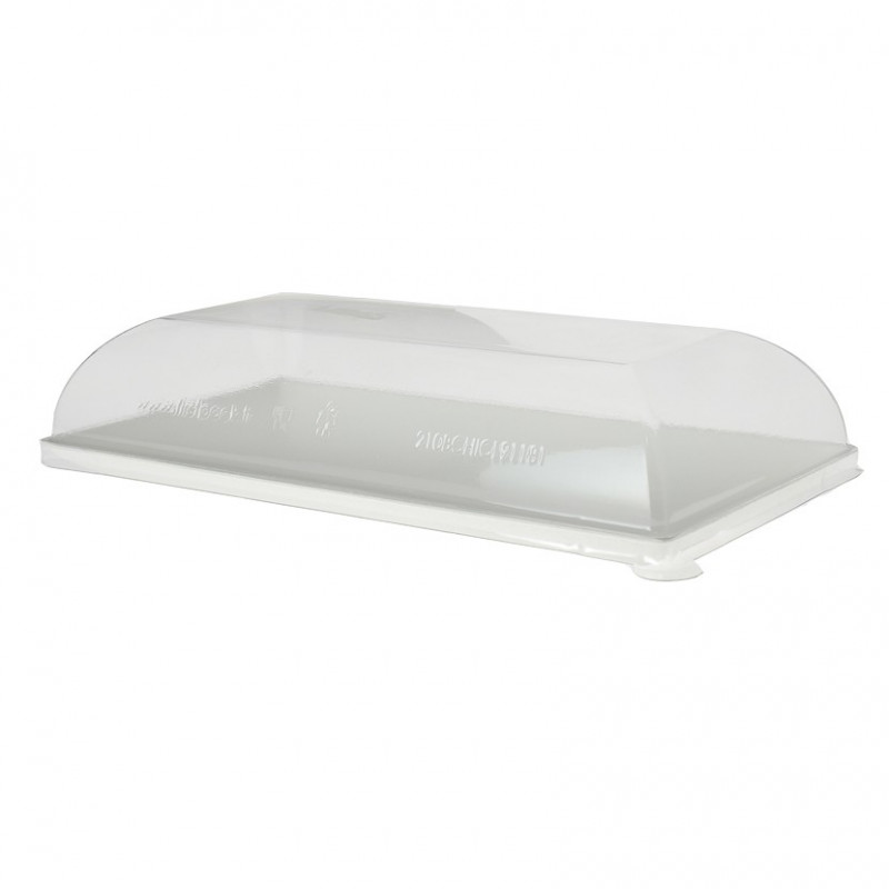 Couvercle plat en fibre (18x9cm) Couvercle plat en fibre (18x9cm)