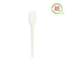 TENEDOR PREMIUM ECO REUTILIZABLE COLOR CREMA 170MM