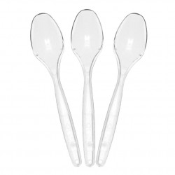 Cuillère à glace en sachet transparent (12,5 cm). Jusqu'à épuisement des stocks.