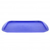 Resistant and reusable PP blue tray (44x31cm)
