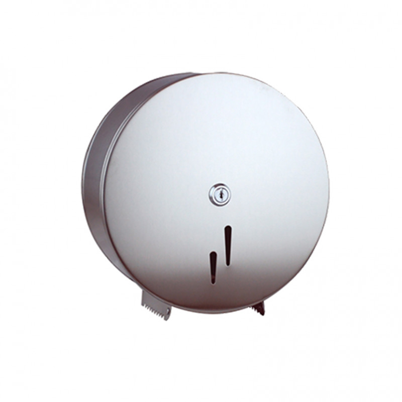 Porte-rouleau en acier inoxydable satiné Porte-rouleau en acier inoxydable satiné