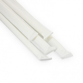 Canudos de papel com bainha biodegradável (20cm 0,6Ø)