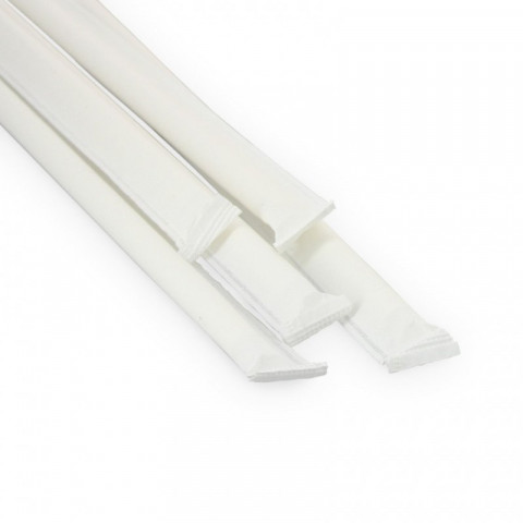 Biodegradable sheathed paper straws (20cm 0.6Ø)