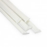 Canudos de papel biodegradáveis embalados (20cm 0.6Ø)