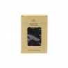Pajita de papel Biodegradable Negra Cocktail (12cm 0,6Ø)