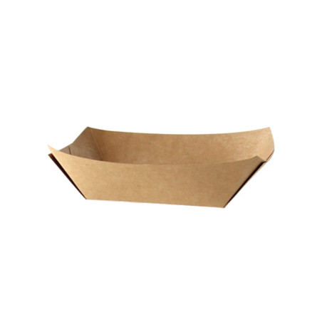 BARQUETAS DE CARTON RECICLADO ECO KRAFT 300ML