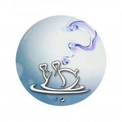 Tampa Redonda de Cartão para Recipiente de Alumínio (21Ø)