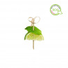 Palitos para espetadas de bambu com laço 7cm