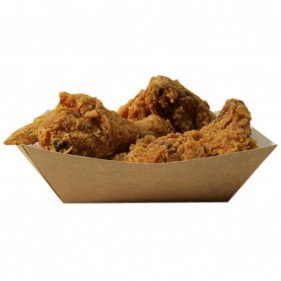 ECO kraft recycled cardboard trays 1200ml