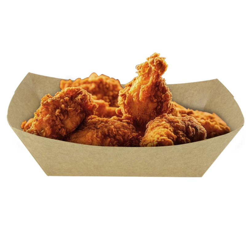 ECO kraft recycled cardboard trays 1200ml ECO kraft recycled cardboard trays 1200ml