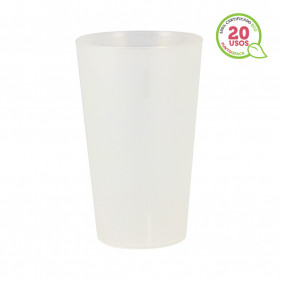 Bicchiere riutilizzabile ECO in PP congelato (330 ml)
