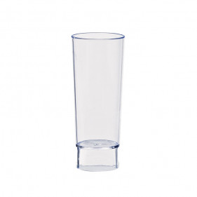 Mini transparent PS shot glass (9cm)