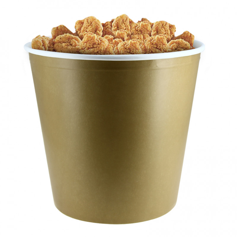 Cubos de pollo frito deco kraft grande (5100cc) Cubos de pollo frito deco kraft grande (5100cc)