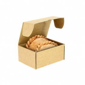 Caixa de papelão mini microchannel (empanadas argentinas)