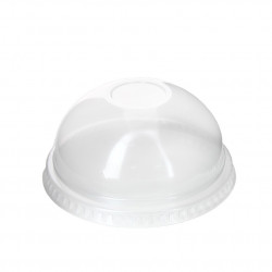 Dome Lid without hole for small PET Cups (8Ø)
