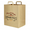 Bolsa Papel Kraft extra grande (32+21,5x38cm) Impresa 1 Cara Color