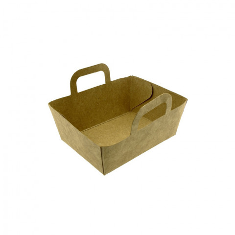 Mini Deli Kraft Cardboard Basket